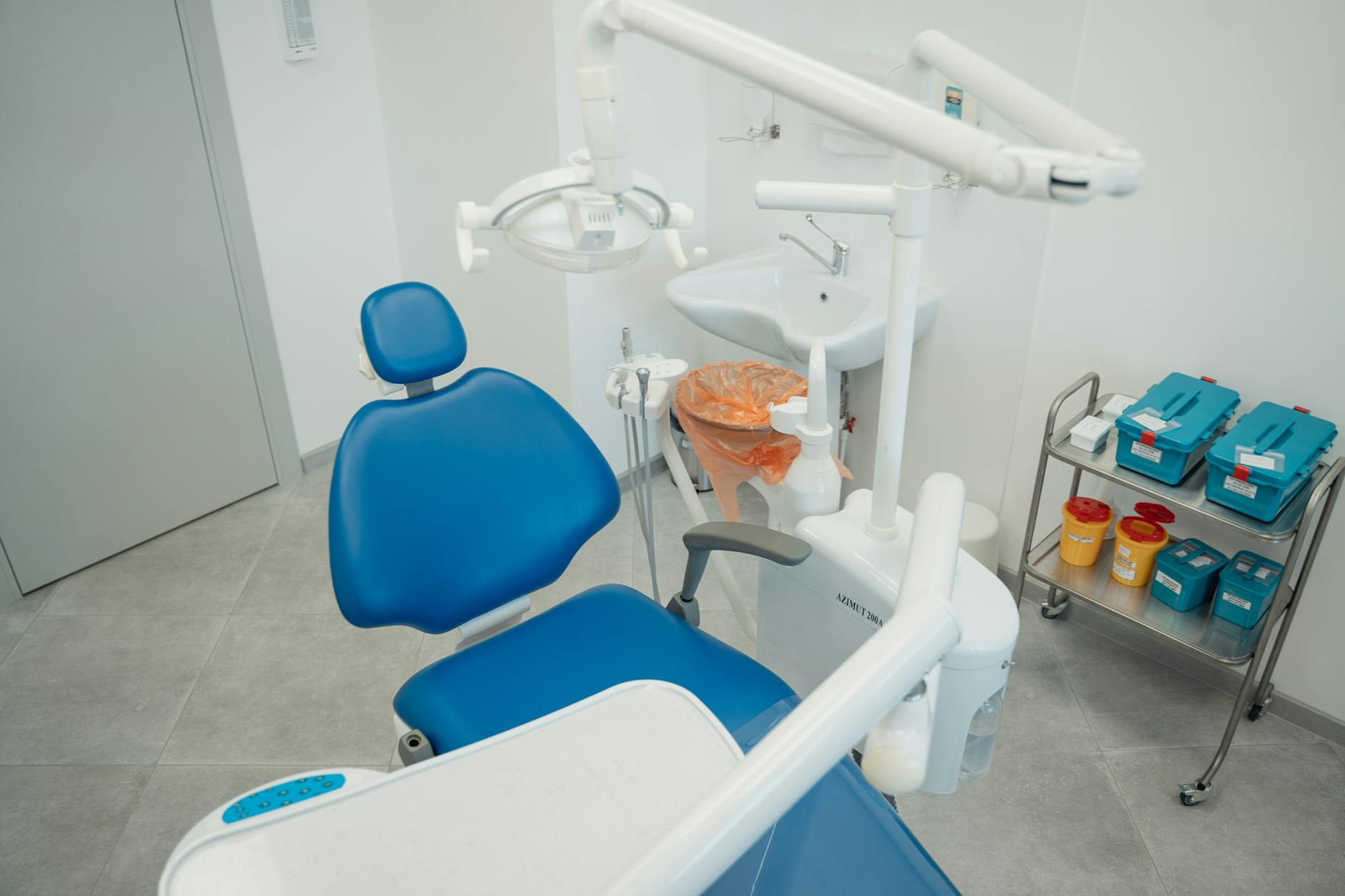 Clean and modern dental clinic interior at Linden Dental